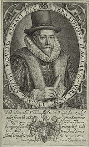 engraving of Sir Thomas Smythe