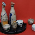 Jill Fanshawe Kato's 'Asobi Sake set'.  Photo: Setsuo Kato