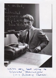 Anthony Thwaite at Tokyo University (Komaba) in 1957