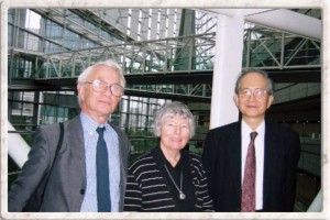 Professor Yamanouchi with the Thwaites in Tokyo, 2005